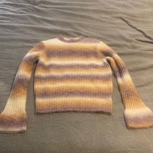 Large Greylin Striped Sweater